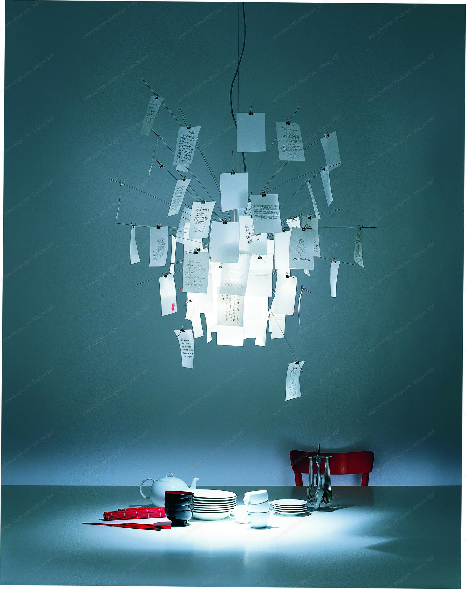 Zettel´z 6 pendant lamp Ingo Maurer | INGO MAURER 1156000
